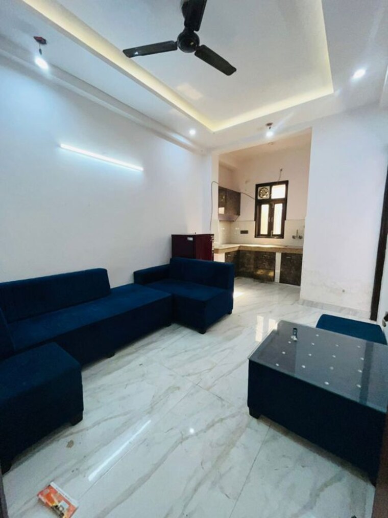 Living Room, freedom fighters enclave 1 Bedroom 450 Sq.Ft. Builder Floor In Freedom Fighters Enclave Delhi 9832001