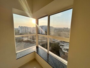 Balcony in 2 BHK Apartment at Pride Purple Park Titan, Hinjewadi – for Rent