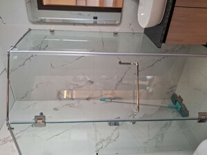 Bathroom in 3 BHK Apartment at Raj One Good Earth, Sector 71 – for Rent