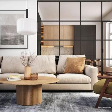 Living Room in 5 BHK Apartment at Malabar Hill – for Sale