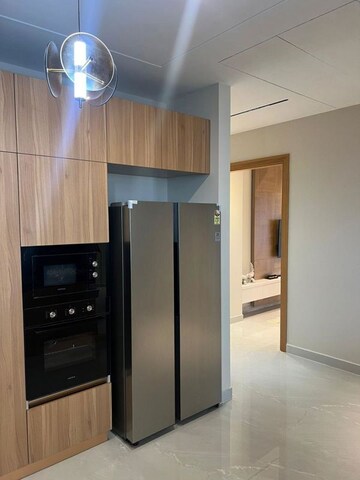 Kitchen in 3 BHK Apartment at Maya Green Lotus Utsav, International Airport Road – for Sale