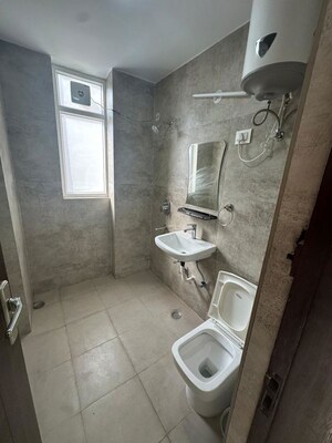 Bathroom in 3 BHK Apartment at Ram Shanti Apartment, Sector 52 – for Rent