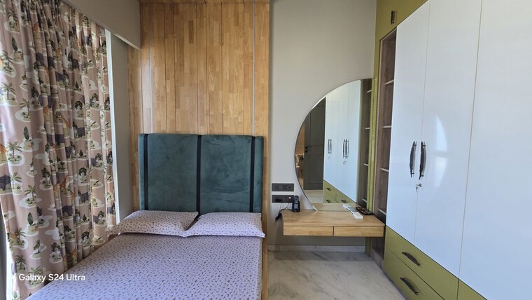 Master Bedroom, sheth-auris-serenity-tower-2 2 Bedroom 805 Sq.Ft. Apartment In Malad West Mumbai 9832425