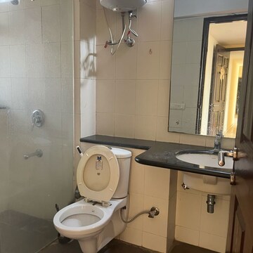 Bathroom in 3 BHK Apartment at Unitech Escape, Rosewood City – for Rent