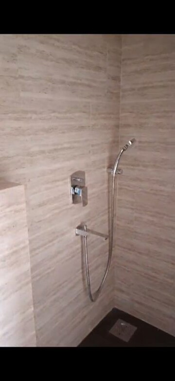 Bathroom in 3 BHK Apartment at Rajesh Raj Infinia, Malad West – for Rent