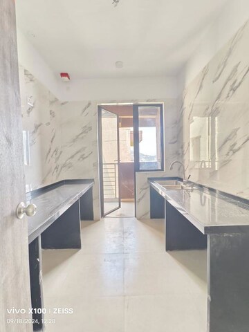 Kitchen in 2 BHK Apartment at Risland The Icon Phase 1, Dhokali – for Rent