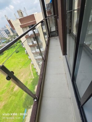 Balcony in 2 BHK Apartment at Risland The Icon Phase 1, Dhokali – for Rent