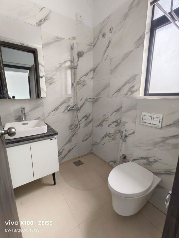 Bathroom, risland-the-icon-phase-1 2 Bedroom 800 Sq.Ft. Apartment In Dhokali Thane 9832478