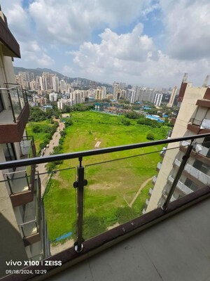 Balcony in 2 BHK Apartment at Risland The Icon Phase 1, Dhokali – for Rent