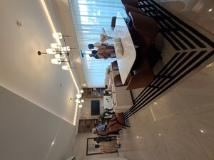 Staircase in 4 BHK Apartment at The Prestige City, Indrapuram – for Sale