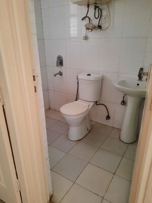 Bathroom in 2 BHK Apartment at Supertech Cape Town, Sector 74 – for Rent