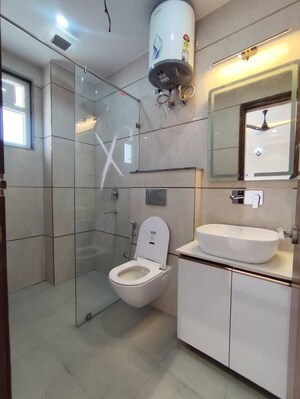 Bathroom in 3 BHK Builder Floor at Vasant Kunj – for Sale