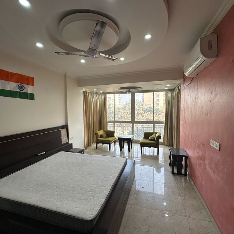 Bedroom, anand-niketan-cghs 4 Bedroom 3100 Sq.Ft. Apartment In Sarswati Kunj ii Gurgaon 9832701