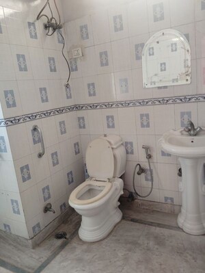 Bathroom in 3 BHK Apartment at New Friends Colony – for Rent