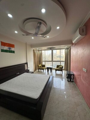 Building Lobby in 4 BHK Apartment at Anand Niketan CGHS, Sector 52 – for Rent