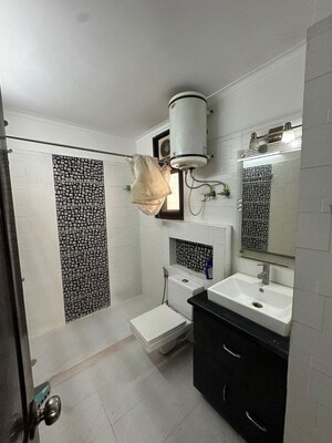 Kitchen in 4 BHK Apartment at Anand Niketan CGHS, Sector 52 – for Rent