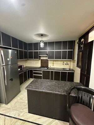 Kitchen in 4 BHK Apartment at Anand Niketan CGHS, Sector 52 – for Rent