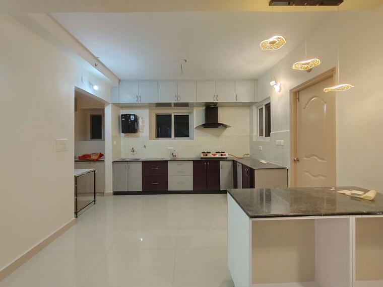 Kitchen, pws-7-hills 5 Bedroom 3650 Sq.Ft. Apartment In Narsingi Hyderabad 9832666