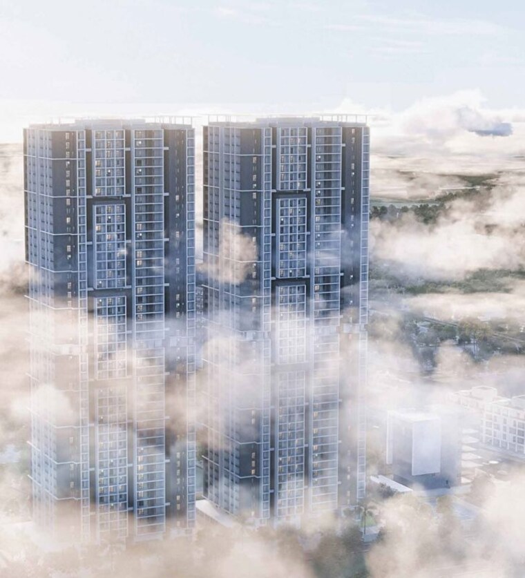 Exterior View, miyapur 3 Bedroom 1406 Sq.Ft. Apartment In Miyapur Hyderabad 9832890