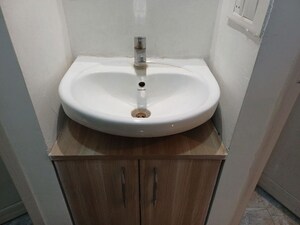 Bathroom in 2 BHK Apartment at Tulip Lemon, Sector 69 – for Rent