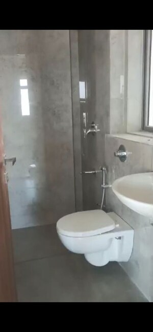 Bathroom in 1 BHK Apartment at Sheth Irene, Malad West – for Rent