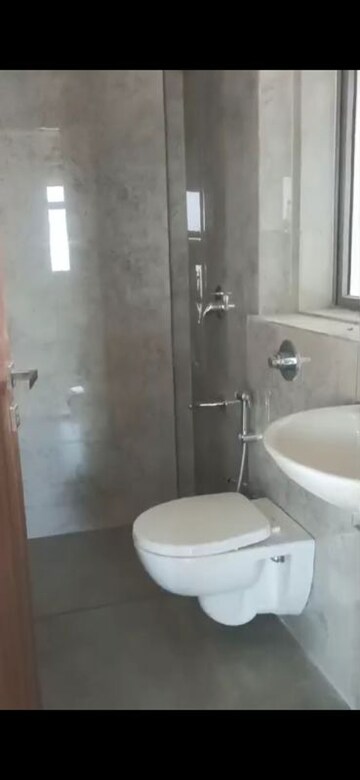 Bathroom in 1 BHK Apartment at Sheth Irene, Malad West – for Rent