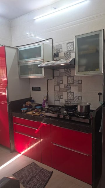 Kitchen in 1 BHK Apartment at Sai Ambe Prerna, Ghansoli – for Rent