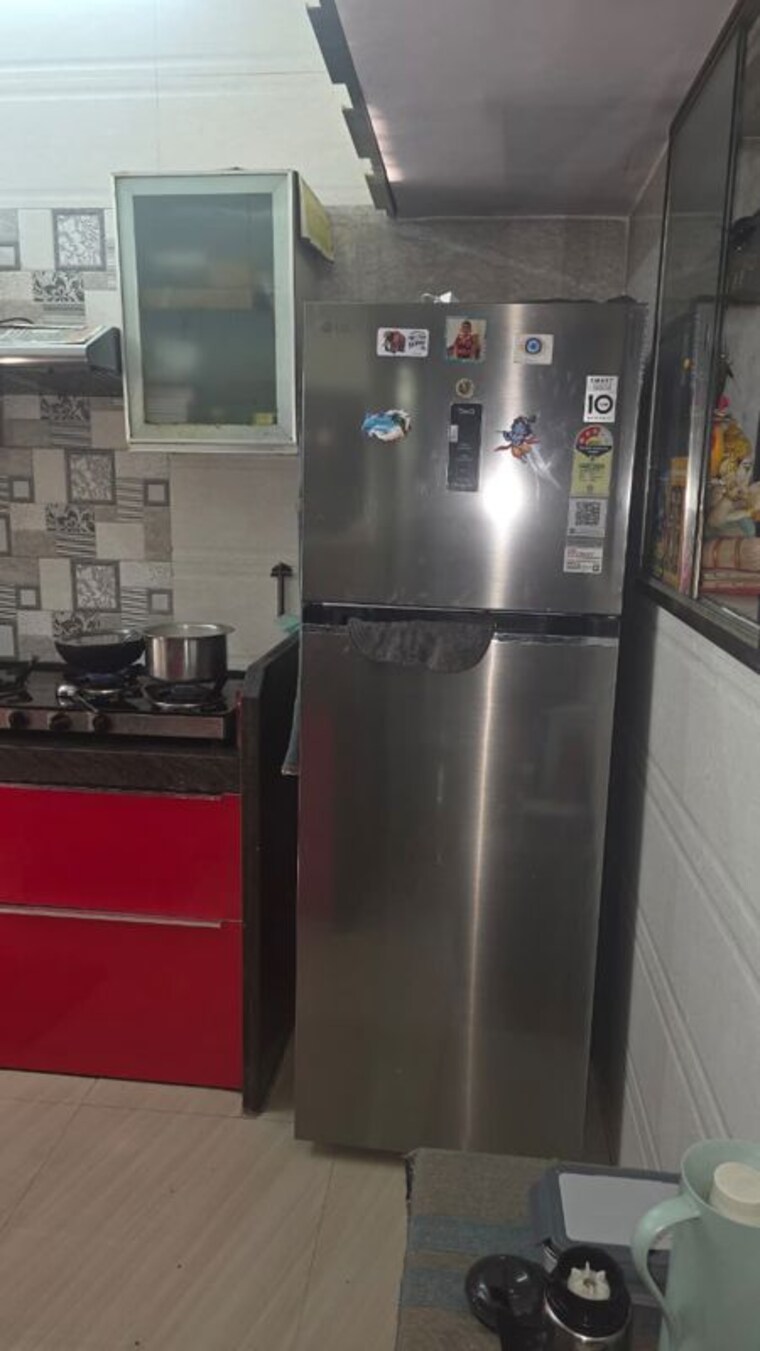 Kitchen, sai-ambe-prerna 1 Bedroom 600 Sq.Ft. Apartment In Ghansoli Navi Mumbai 9833072