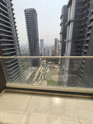Balcony in 5 BHK Penthouse at Galaxy Aura, Nerul Sector 6 – for Rent