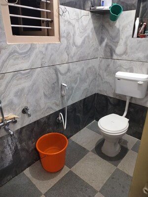 Bathroom in 1 BHK Independent House at Hebbal 1st Stage – for Rent