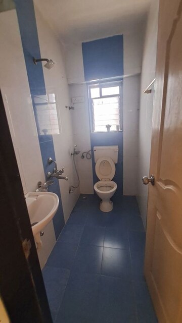 Bathroom in 2 BHK Apartment at Gajra Bhoomi Parth, Ghansoli – for Rent