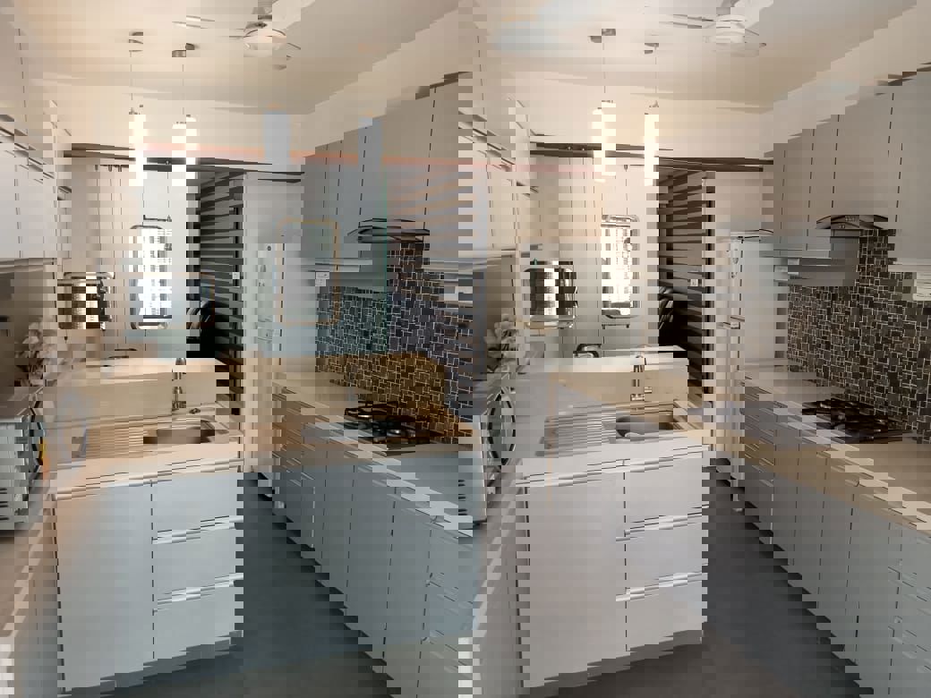 Kitchen, elizabeth-home 3 Bedroom 1200 Sq.Ft. Apartment In Santacruz West Mumbai 9833105