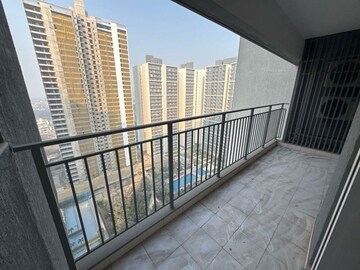 Balcony in 4 BHK Apartment at Godrej Woods Evergreen, Sector 43 – for Rent