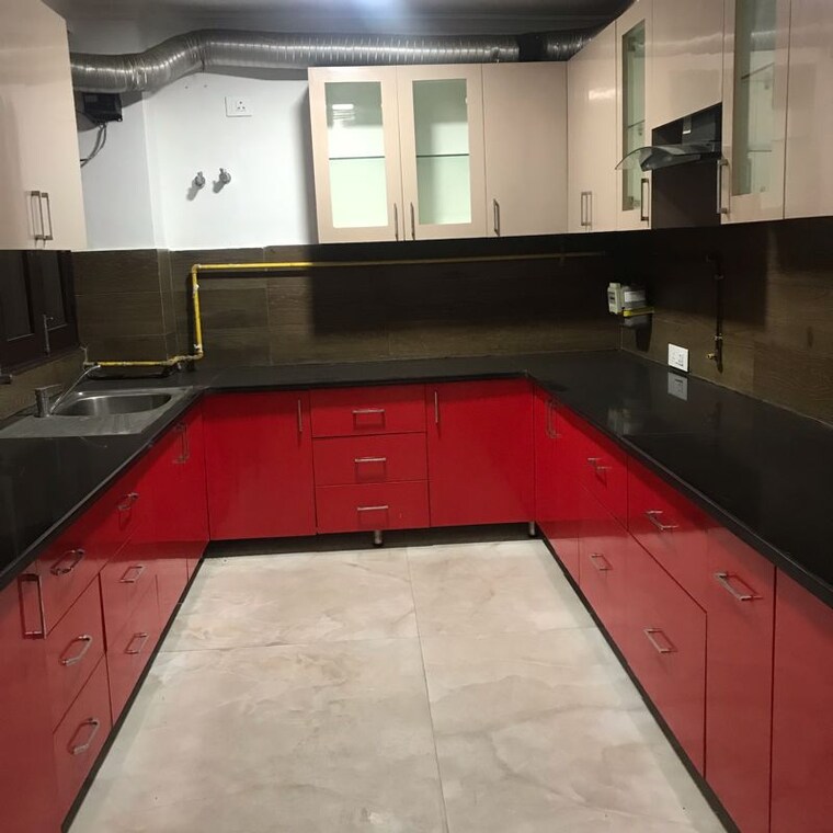 Kitchen, kailash hills 3 Bedroom 2200 Sq.Ft. Builder Floor In Kailash Hills Delhi 9833136