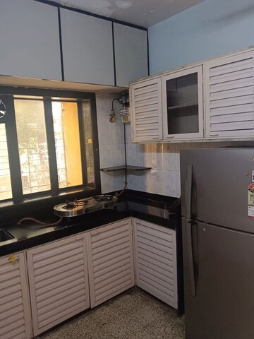 Kitchen in 1 BHK Apartment at Harmony Lokmilan Co Op Housing Society, Chandivali – for Rent