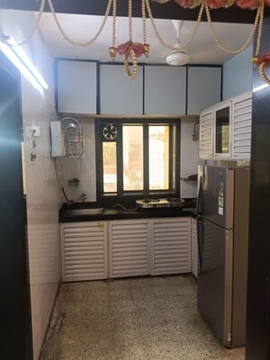 Kitchen in 1 BHK Apartment at Harmony Lokmilan Co Op Housing Society, Chandivali – for Rent
