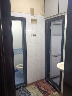Bathroom in 1 BHK Apartment at Harmony Lokmilan Co Op Housing Society, Chandivali – for Rent