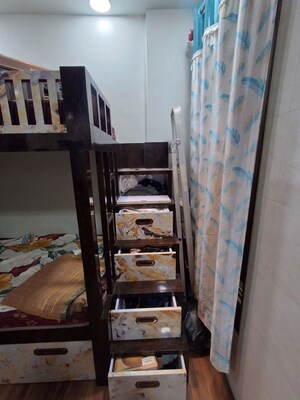 Staircase in 2 BHK Apartment at Dombivli West – for Rent