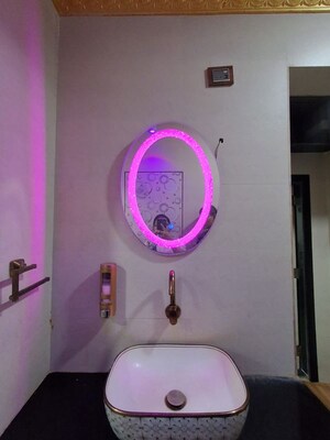 Bathroom in 2 BHK Apartment at Dombivli West – for Rent