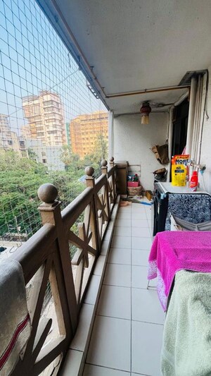 Balcony in 3 BHK Apartment at Reminess Apartment, Bandra West – for Rent