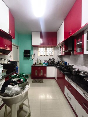 Kitchen in 3 BHK Apartment at Kuteer Arcade, Koramangala – for Sale