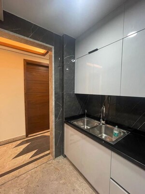 Kitchen in 3 BHK Builder Floor at Defence Colony – for Rent