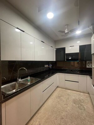 Kitchen in 3 BHK Builder Floor at Defence Colony – for Rent