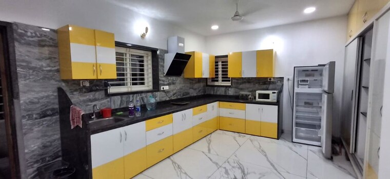 Kitchen, gauthami-vivana 4 Bedroom 5580 Sq.Ft. Villa In Gandipet Hyderabad 9833143