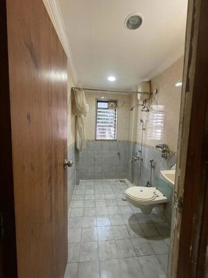 Bathroom in 3 BHK Apartment at Legend Apartment, Bandra West – for Rent
