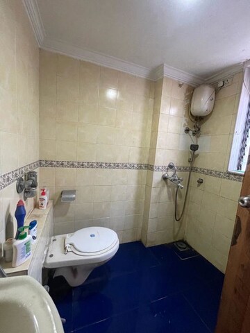 Bathroom in 3 BHK Apartment at Legend Apartment, Bandra West – for Rent