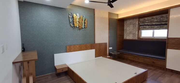 Bedroom, golf-edge 4 Bedroom 3410 Sq.Ft. Apartment In Gachibowli Hyderabad 9813536