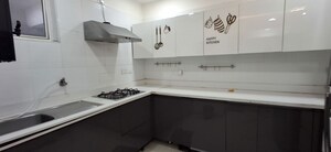 Kitchen in 4 BHK Apartment at Golf Edge, Gachibowli – for Rent