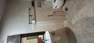 Bathroom in 4 BHK Apartment at Golf Edge, Gachibowli – for Rent