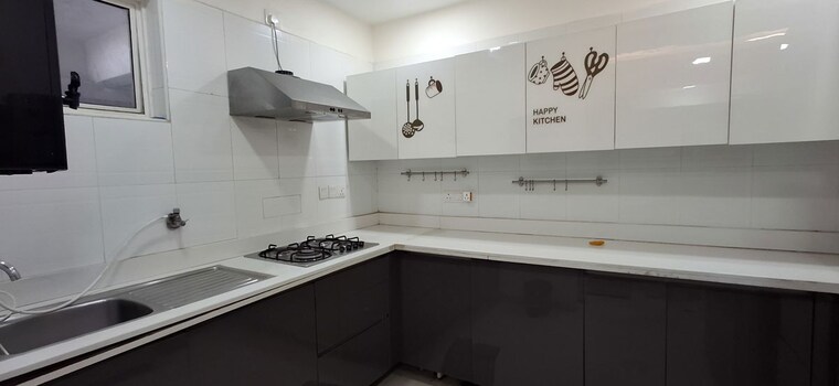 Kitchen, golf-edge 4 Bedroom 3410 Sq.Ft. Apartment In Gachibowli Hyderabad 9813536